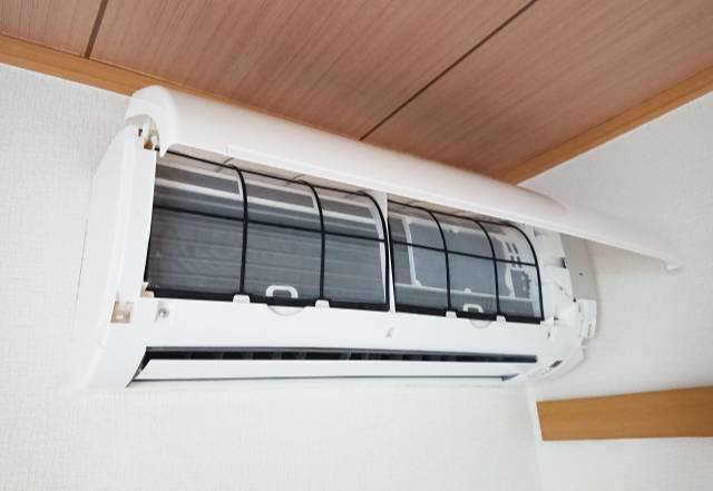 フィルターのお手入れがされているエアコン